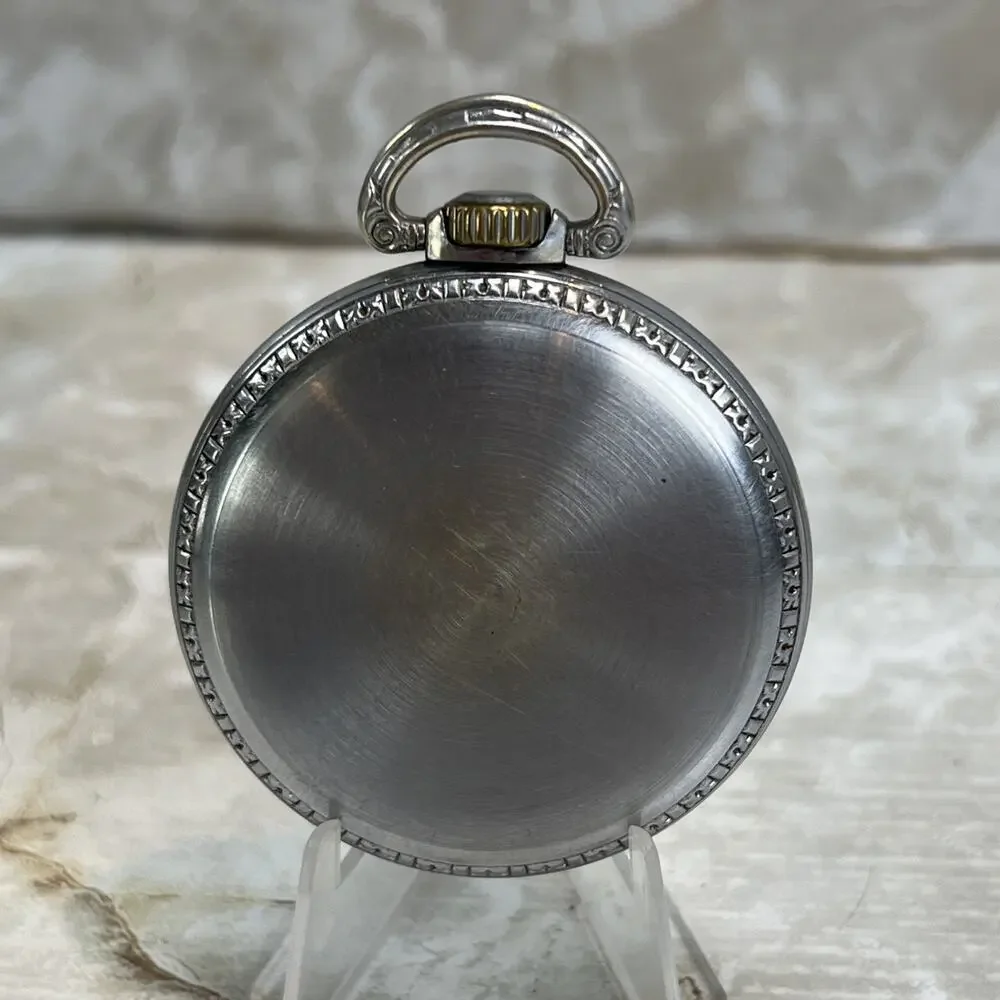 1924 Elgin BW Raymond Grade 472 Model 15 Jewel 21 Size 16s Pocket Watch **READ**